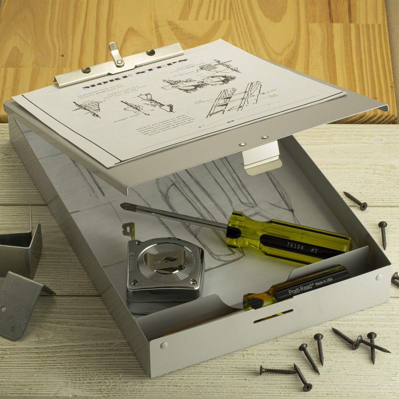 Officemate Aluminum Forms Storage Clipboard, 8.5 x 12 Inch (83200) - Image 4
